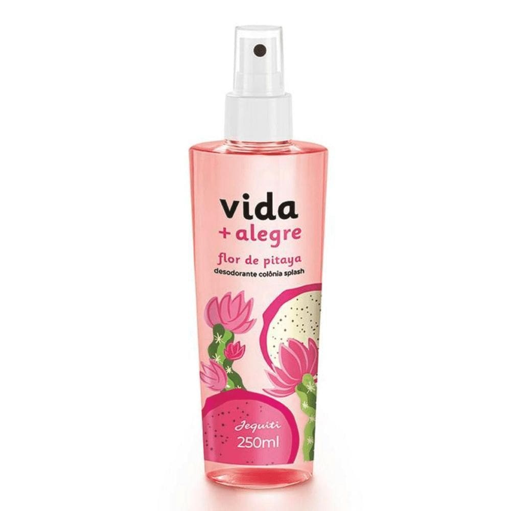 Body Splash Vida + Alegre Flor De Pitaya 250Ml - Jequiti
