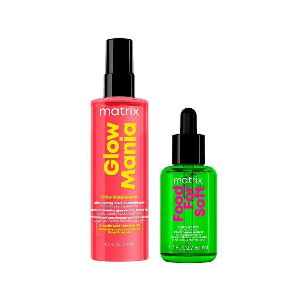 Kit Matrix Glow Mania Leave-In 200Ml + Óleo 50ml
