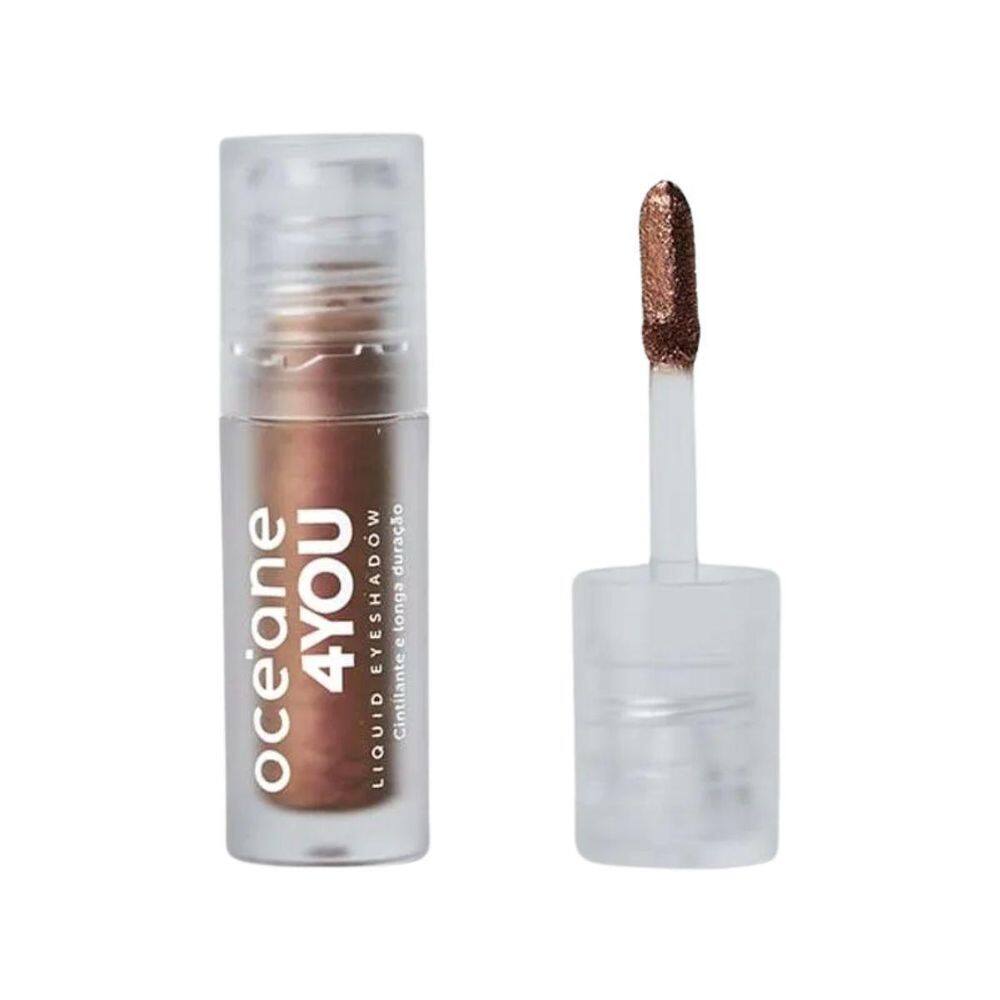 Sombra Líquida Eyeshadow Oasis Cobre Océane 4You 2G