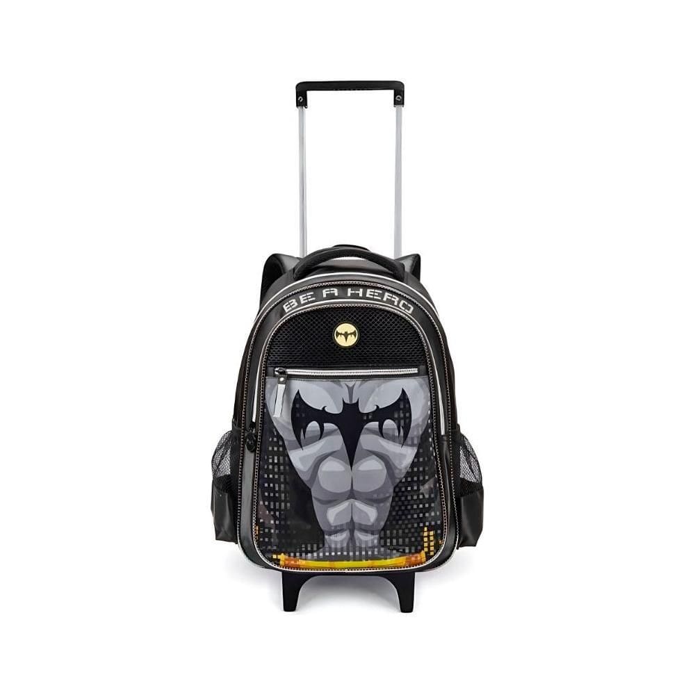 Mochila De Rodinhas Escolar Infantil Spider Hero Aranha