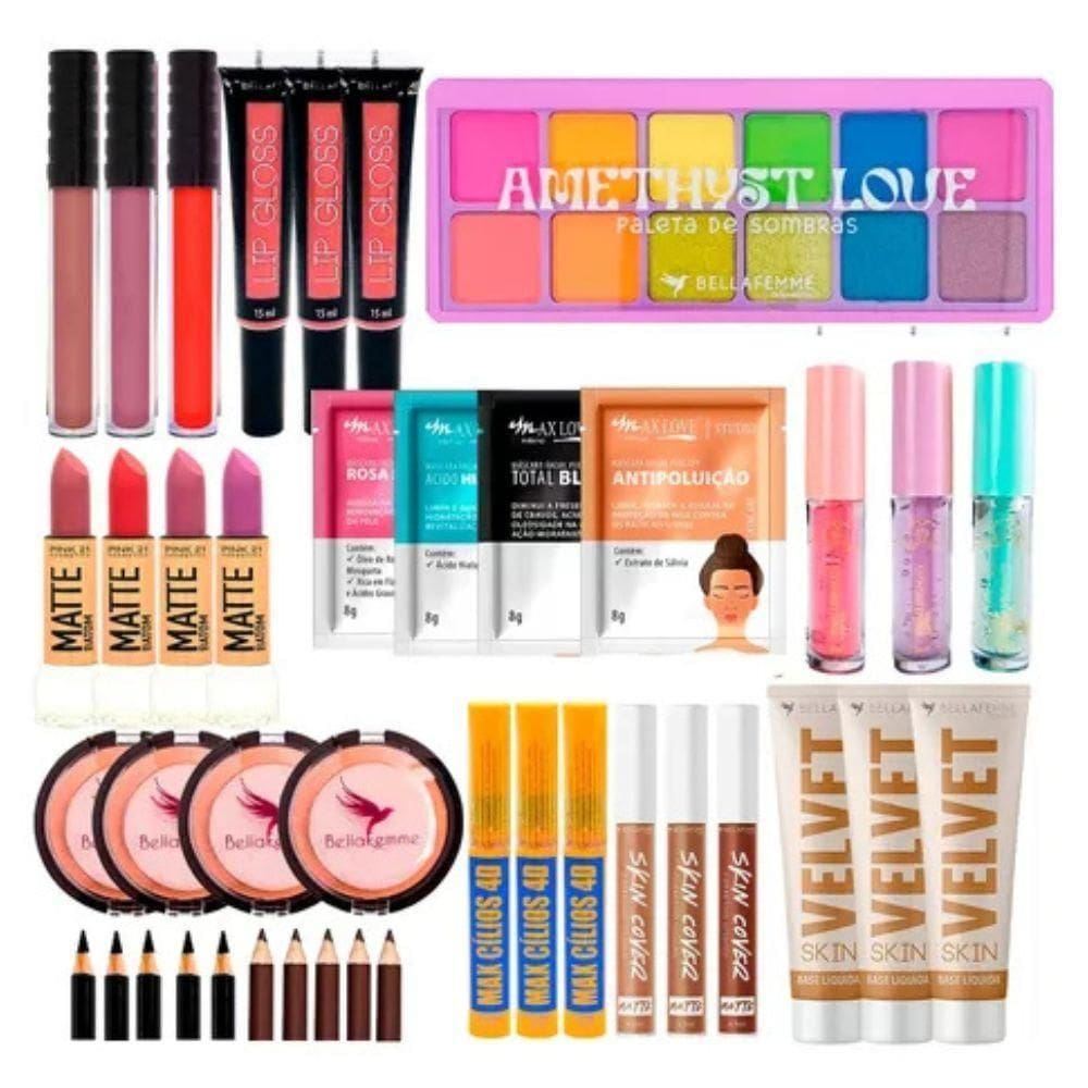 Kit Maquiagem Para Olhos Sombra Matte Revenda