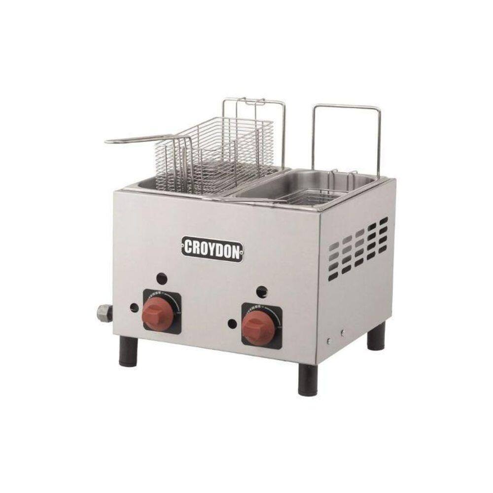 Fritadeira A Gás 2X 3 Litros F2Ag Croydon