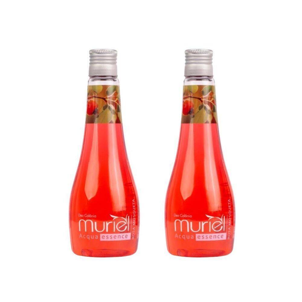 Colonia Muriel Acqua Essence 250Ml Rosa Mosqueta - 2Un