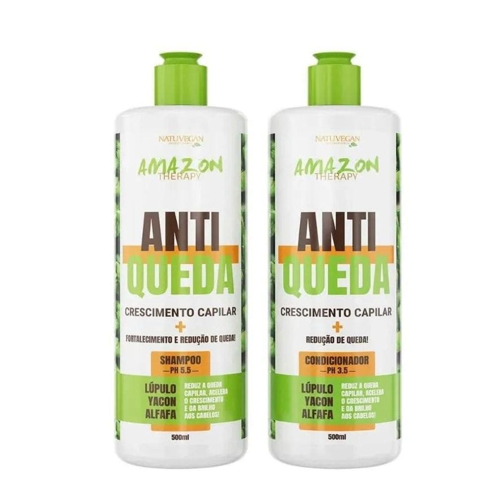 Kit Shampoo E Condicionador Amazon Therapy - 2X500Ml