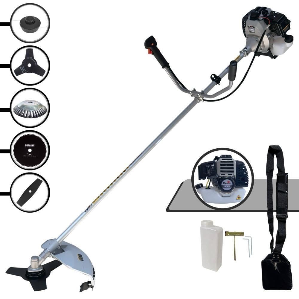 Roçadeira Tbc43h 43cc 1,7hp Toyama Com 5 Opções De Cortes