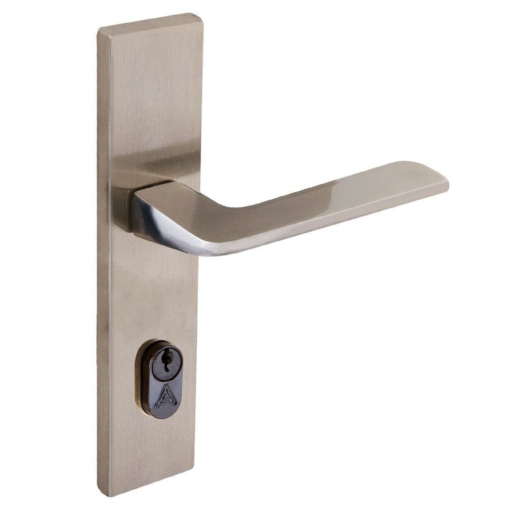 Fechadura Entrada Espelho Latonado Ultra Line Aliança