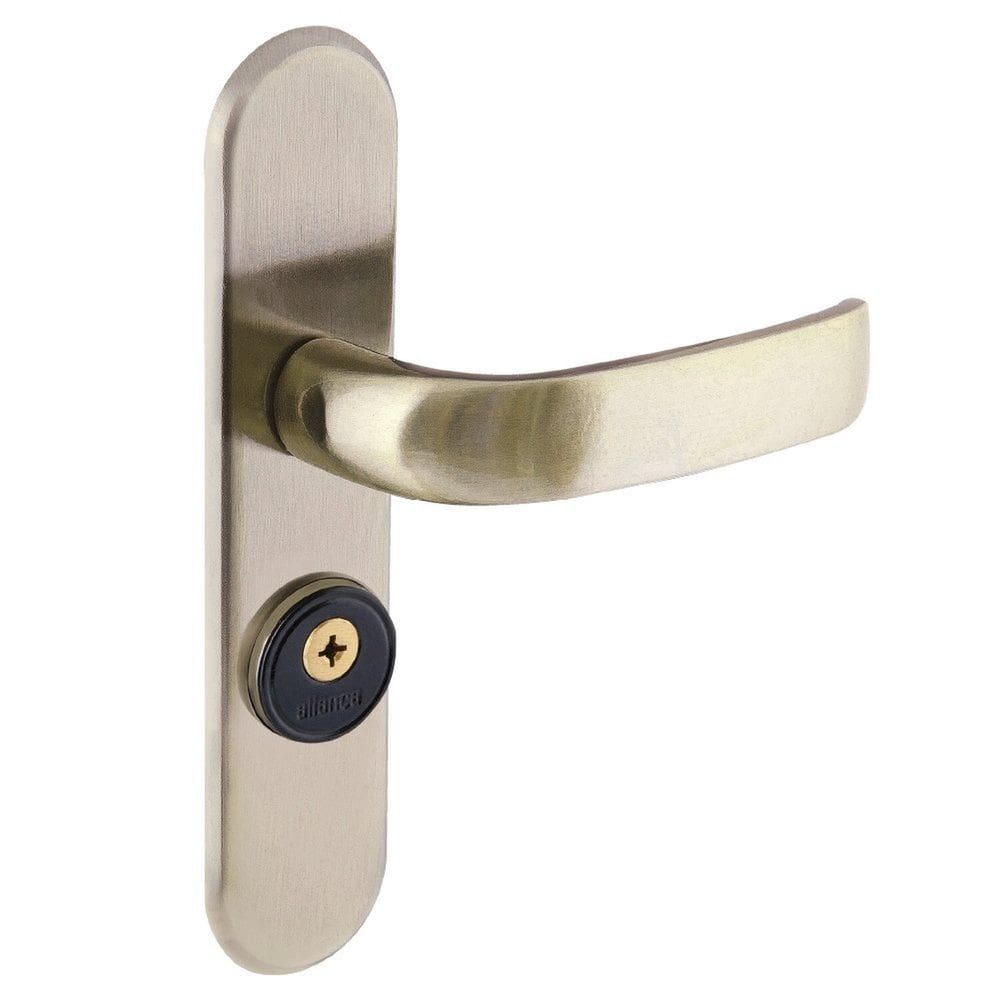 Fechadura Tetra Elegance Espelho S40 Latonado Home Aliança