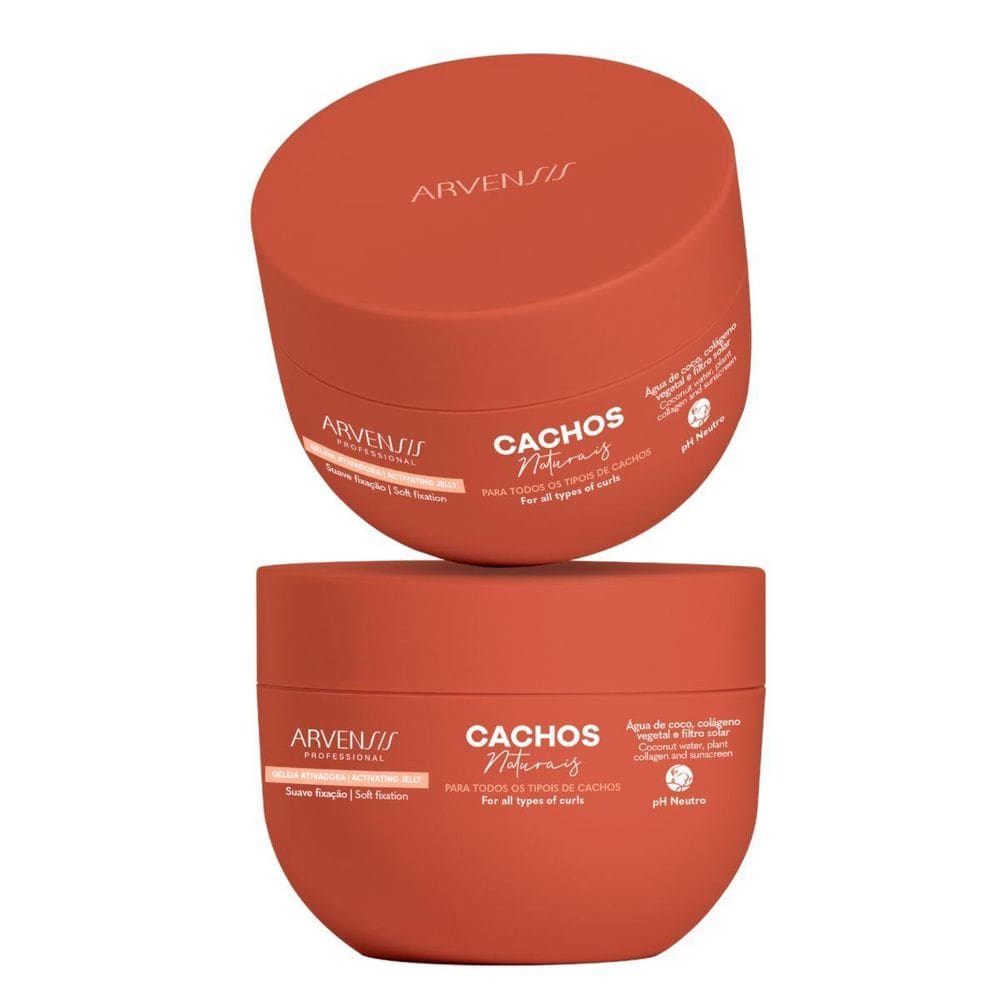 Gelatina Ativadora Cachos Suave Fixação Arvensis 300G