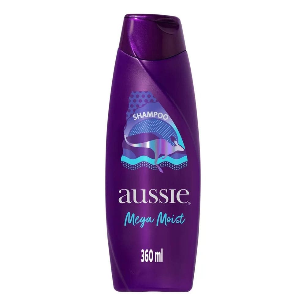 10X Shampoo Aussie Mega Moist Super Hidratação 360Ml