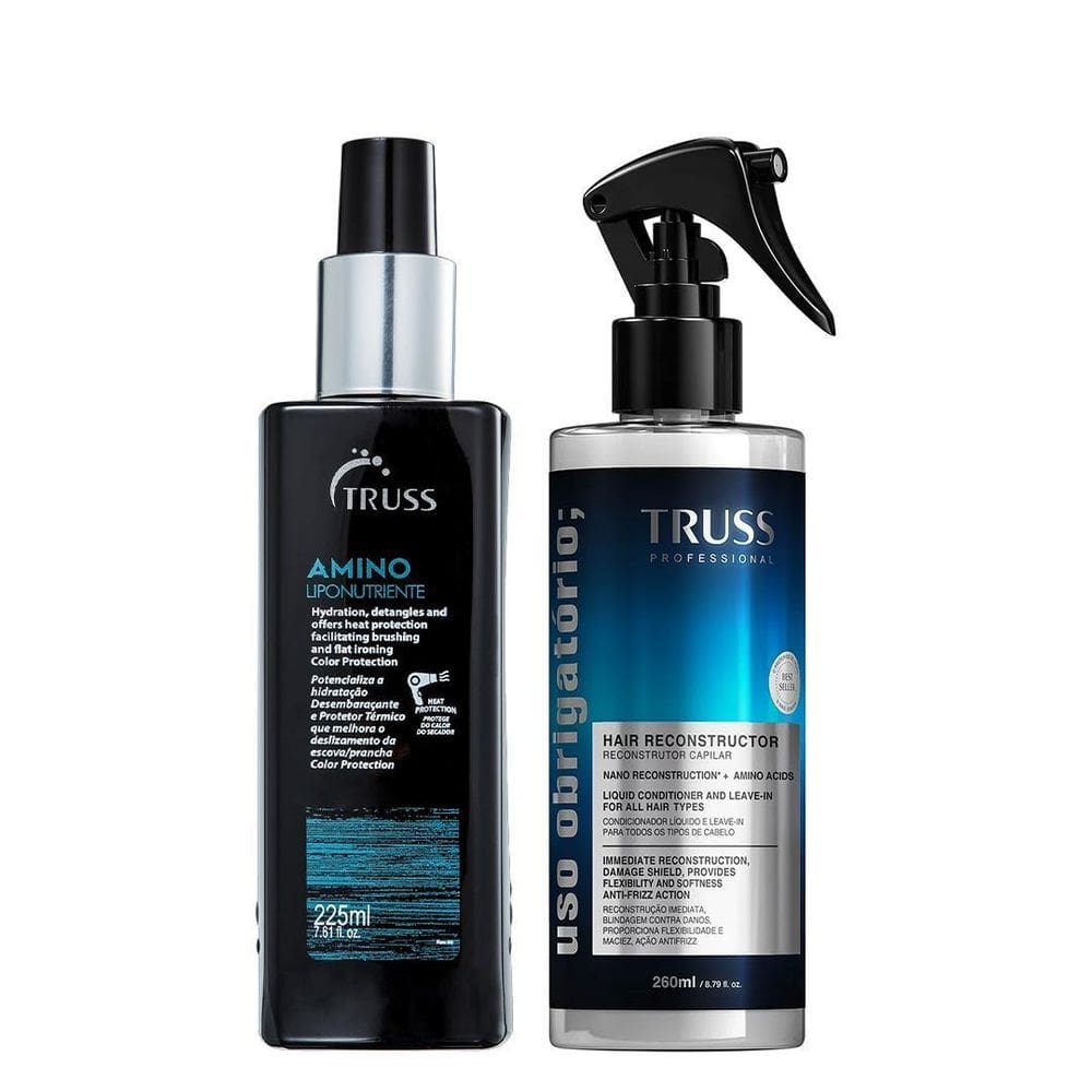 Truss Kit Amino 225Ml + Uso Obrigatório Reconstrutor 260Ml
