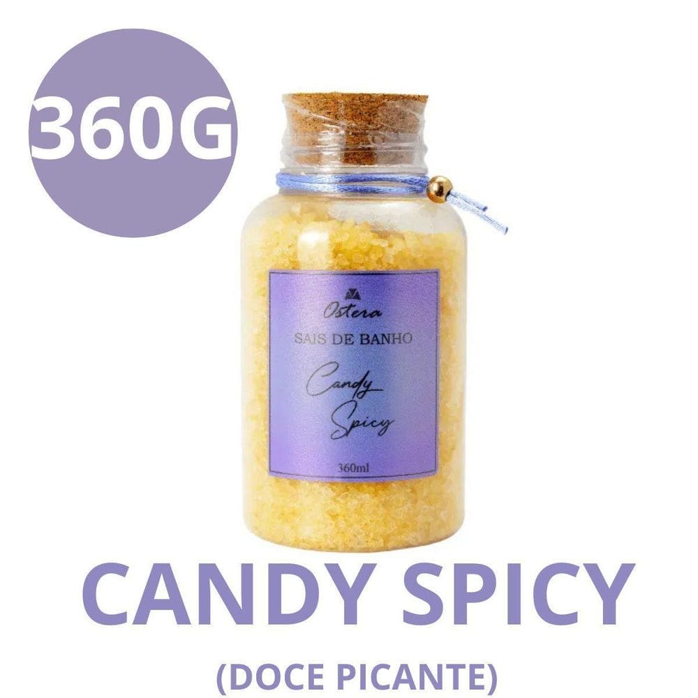 Sais Banho Candy Spicy 360G Banheira Hidro Ofurô Spa