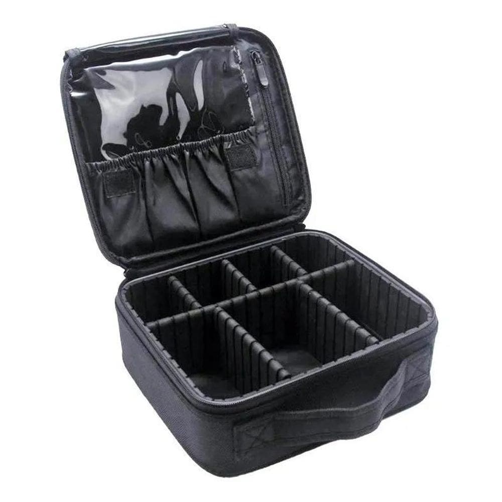 Maleta Porta Objeto Maquiagem Bijuteria Divisória Ajustável