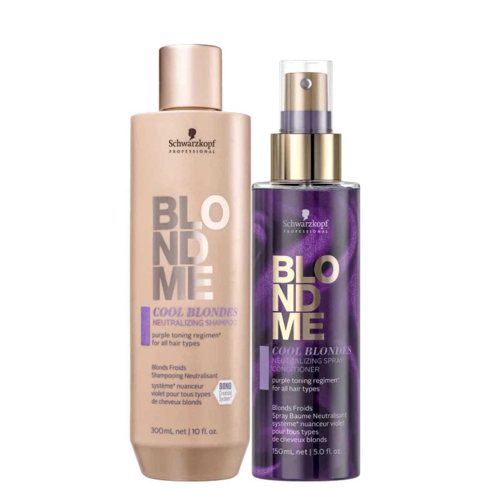 Kit Shampoo Condicionador Blondme Cool Blondes Neutralizante