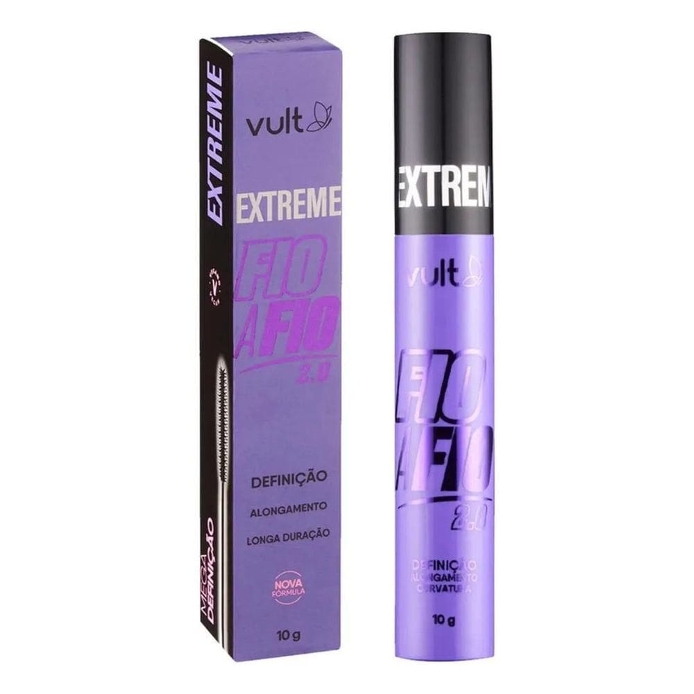 10X Máscara De Cílios Vult Extreme Fio A Fio 2.0 - 10G