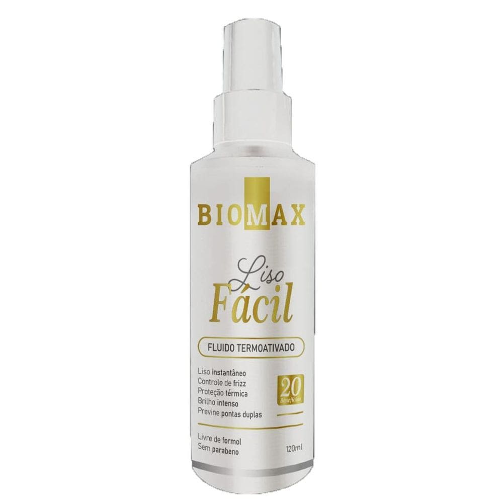 Spray Liso Facil Terapia Anti Frizz Protetor Termico Biomax