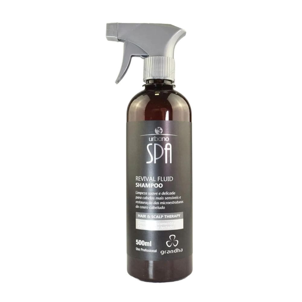 Revival Fluid Shampoo Urbano Spa Black - 500Ml