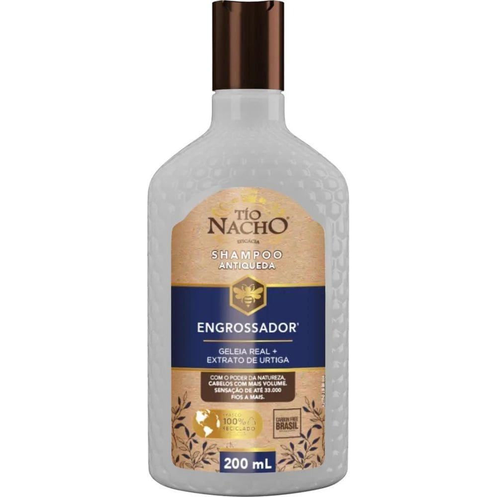 2X Shampoo Tío Nacho 200Ml Engrossador