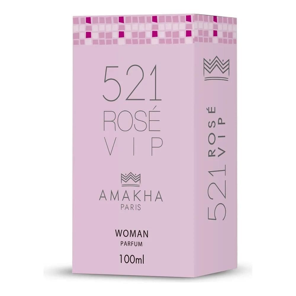 2X Deo Colônia Feminino 521 Vip Rosé 100Ml