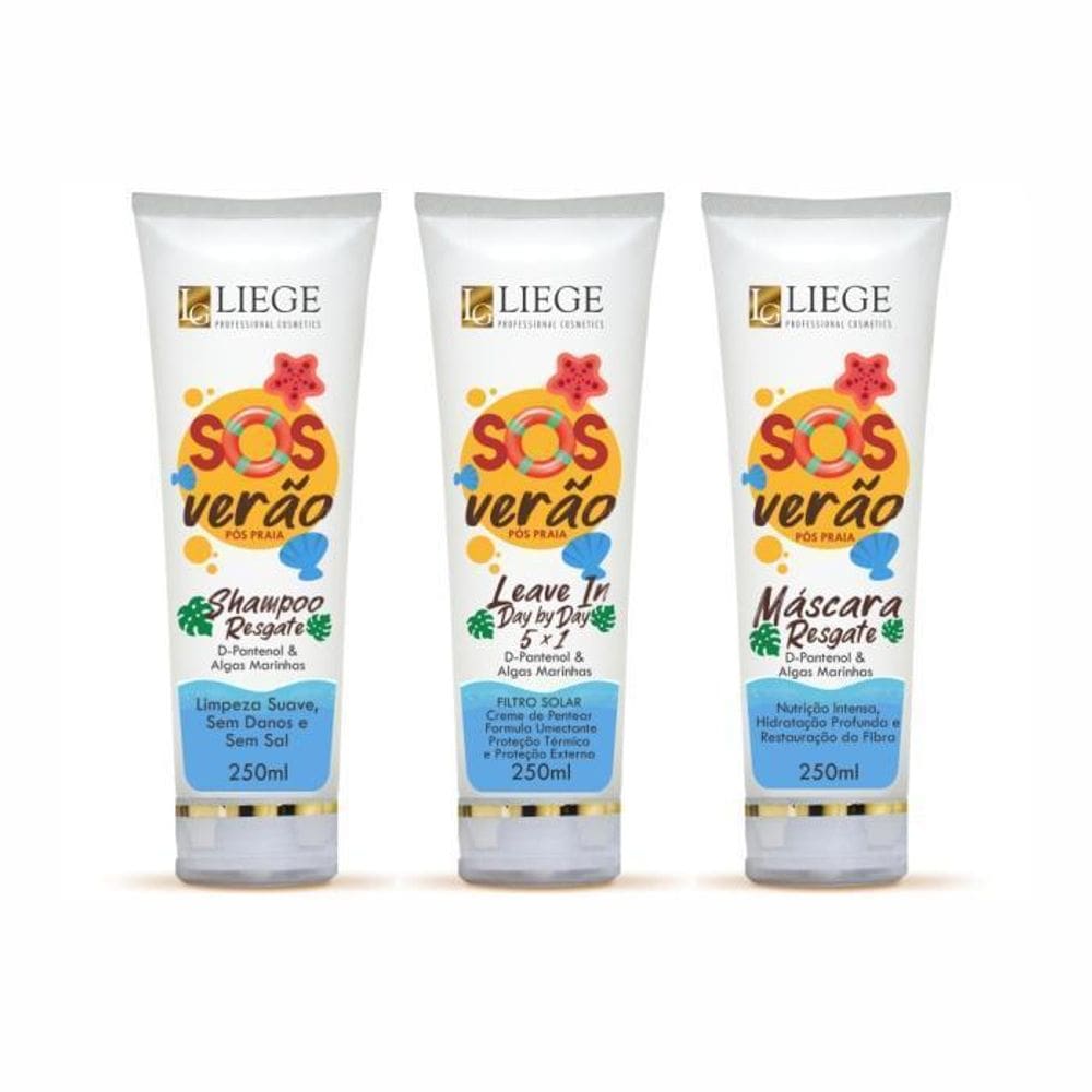 Linha Completa Sos Verão Liege