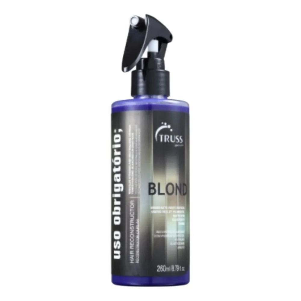 2X Truss Uso Obrigatório Blond 260Ml Reconstrutor Neutraliza