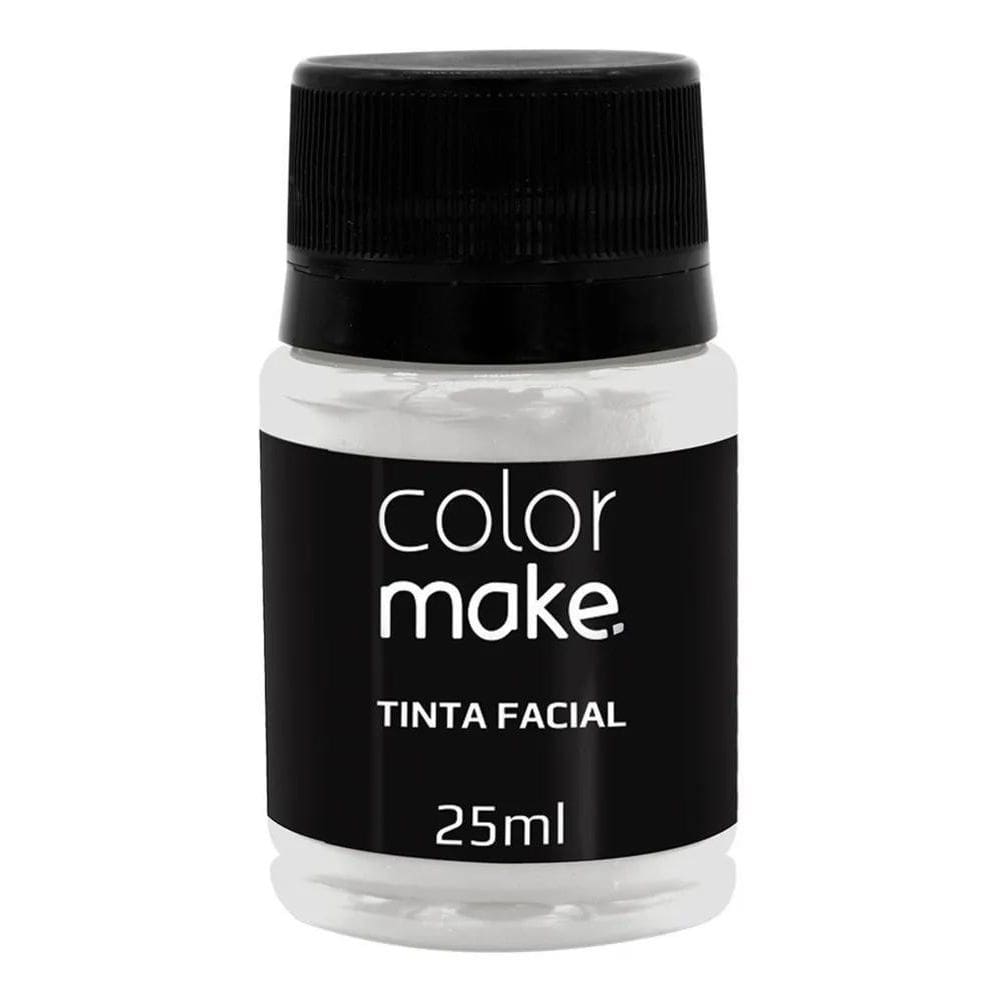 3X Tinta Facial Líquida Color Make Pote Com 25M