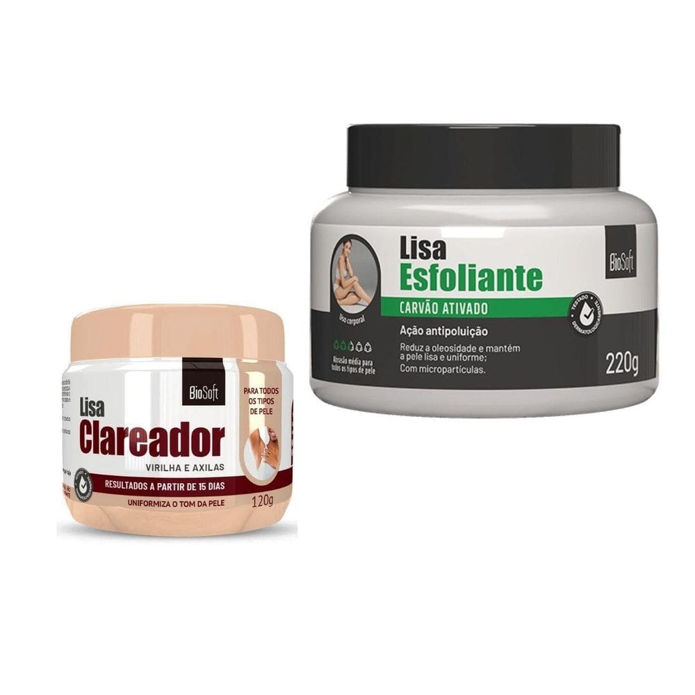 Esfoliante Clareador Para O Corpo Fórmulas Exclusivas Combo