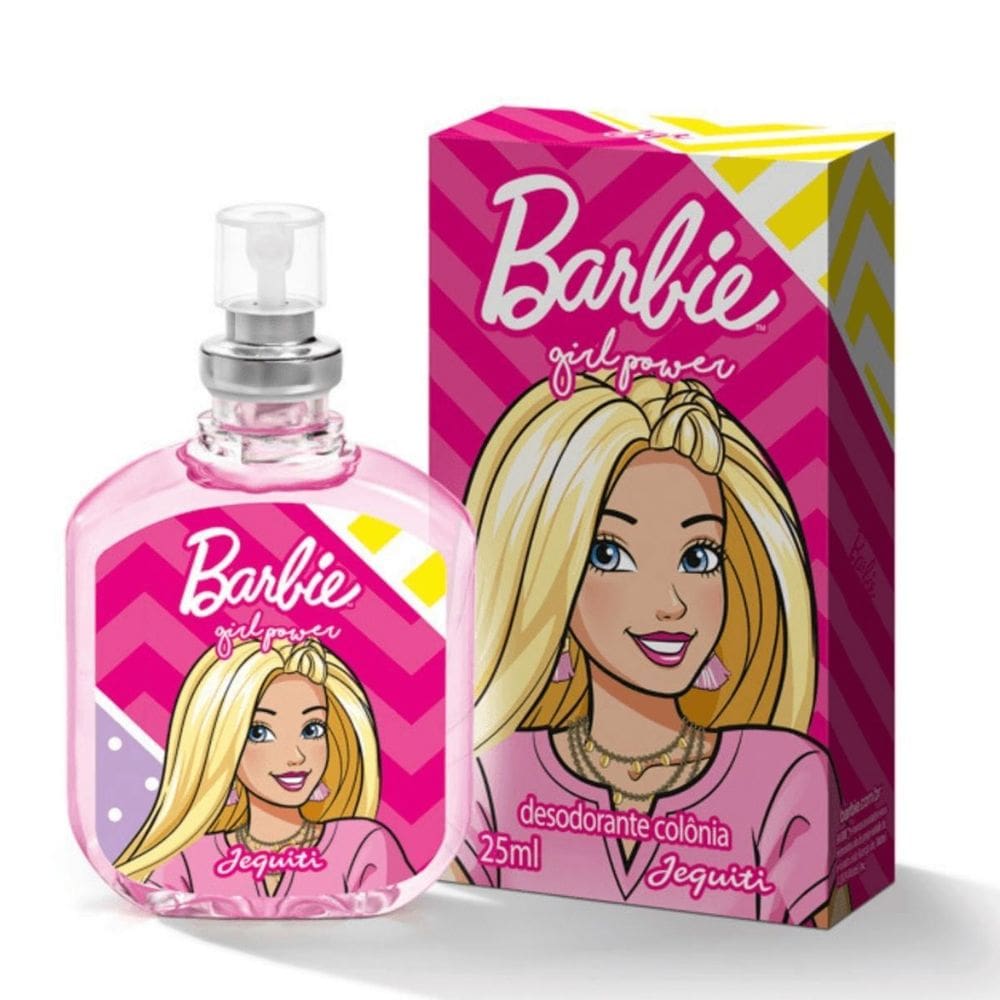 Colônia Barbie Girl Power Jequiti 25Ml Frutal Doce