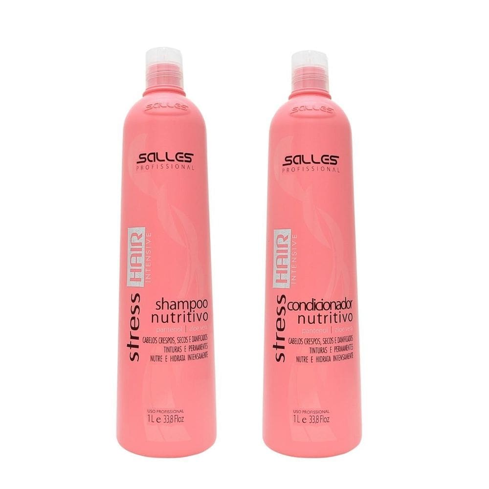 Kit Shampoo E Condicionador Hair Intensive 1L Salles