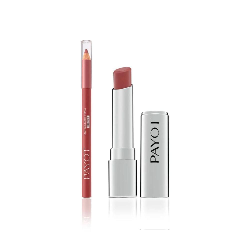 Kit Labial Payot - 1: Batom Nude + Lápis Hibisco