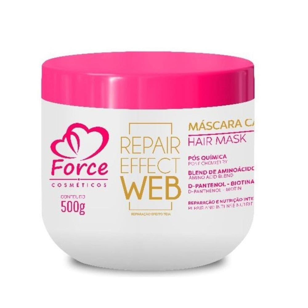 Máscara Reparação Capilar Pós Quimica Repair Effect Web 500G