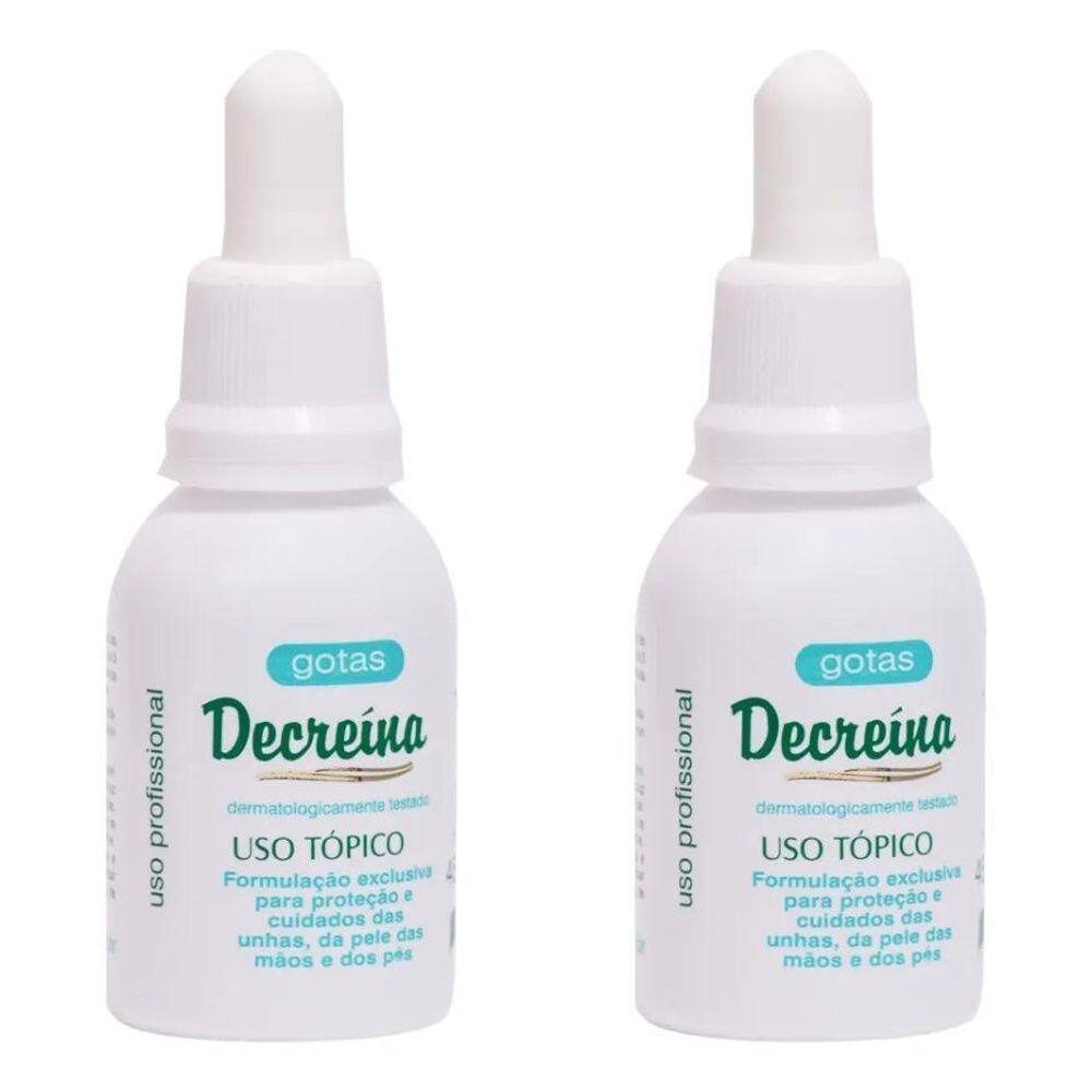 Antimicótico Unhas - Decreina Conta-Gotas 30Ml 2 Unidades