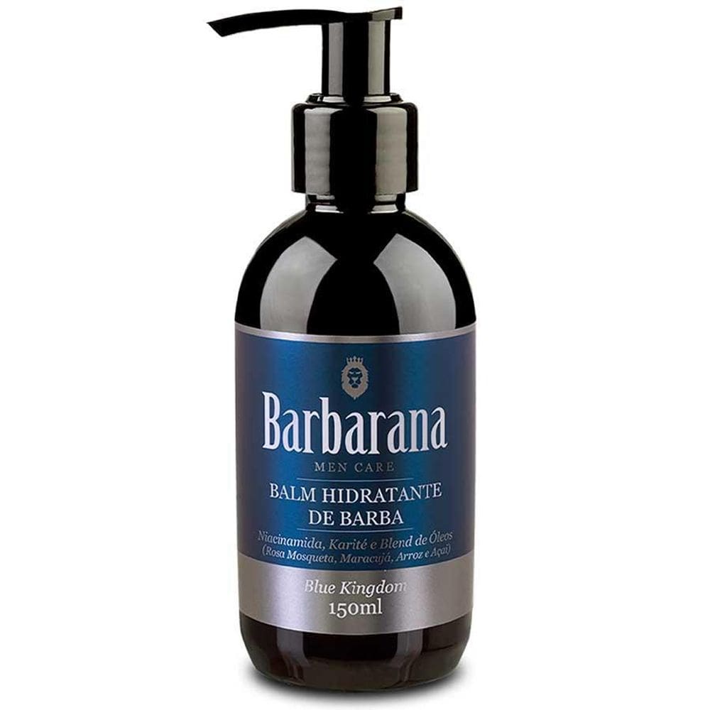 Balm De Barba Blue Kingdom Amadeirado Suave 150Ml Barbarana