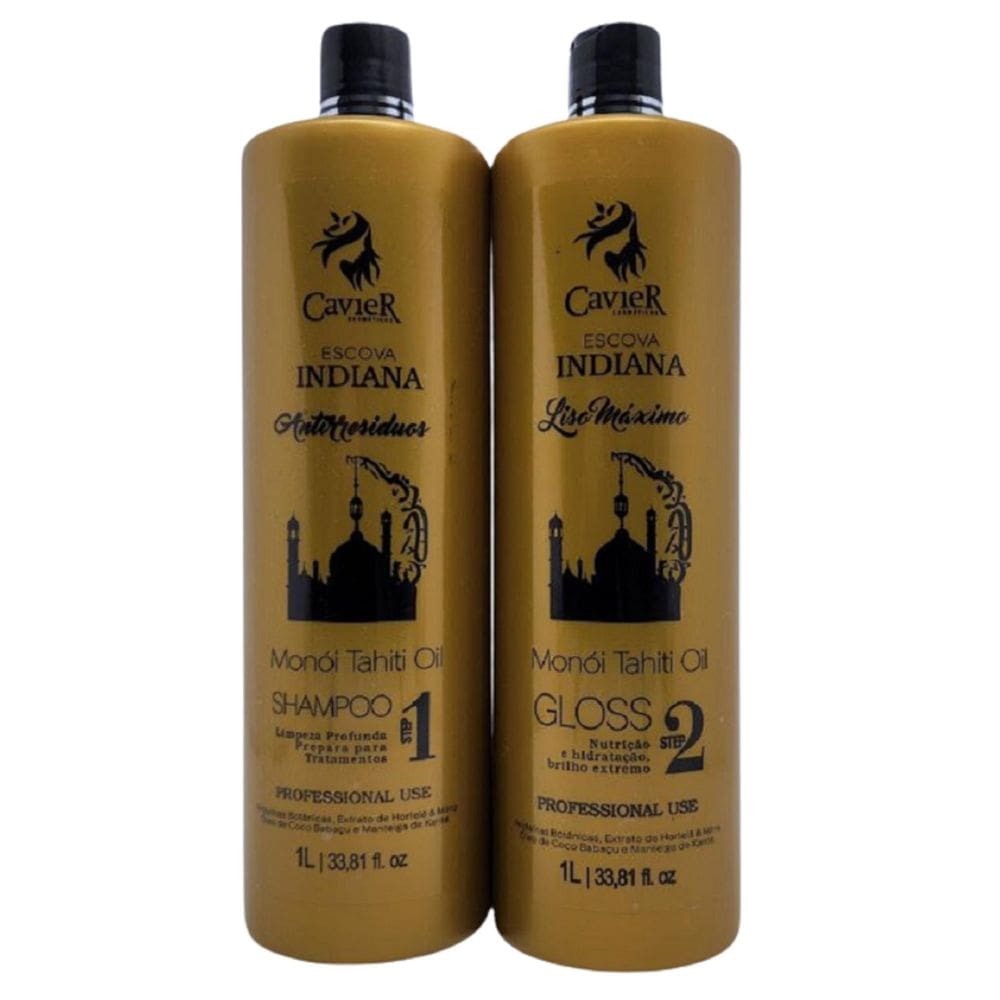 Kit Tratamento Indiana Cavier Cosmeticos +
