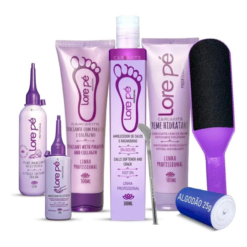 10X Lorepé Amolecedor De Calos Cutículas Esfoliante Creme E