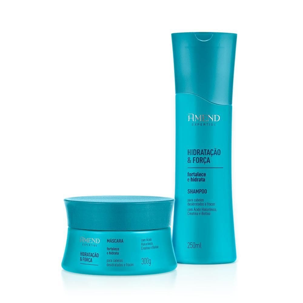 Kit Amend Expertise Hidratação E Força Shampoo E Máscara