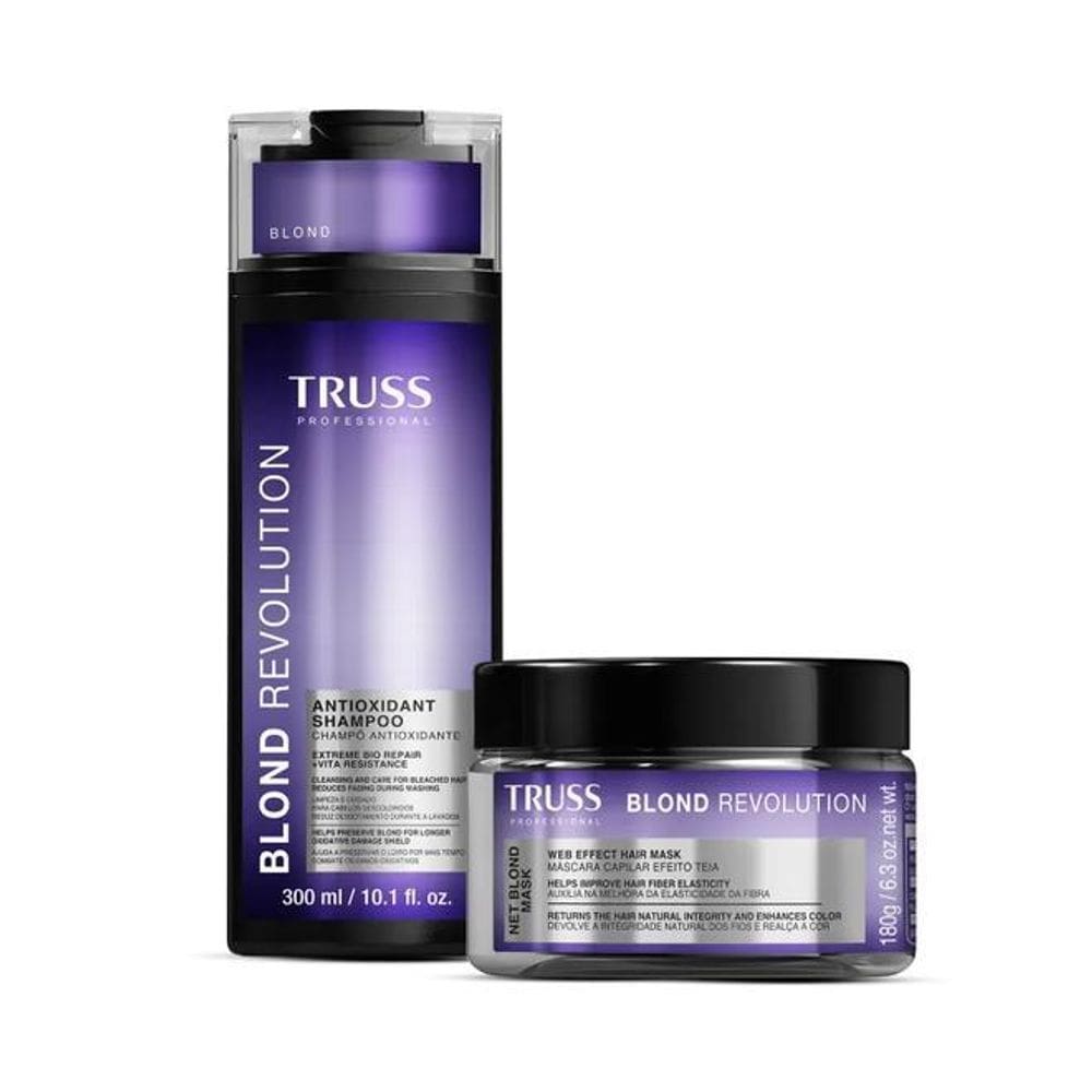 Truss Blond Revolution Kit Shampoo 300ml + Máscara 180G