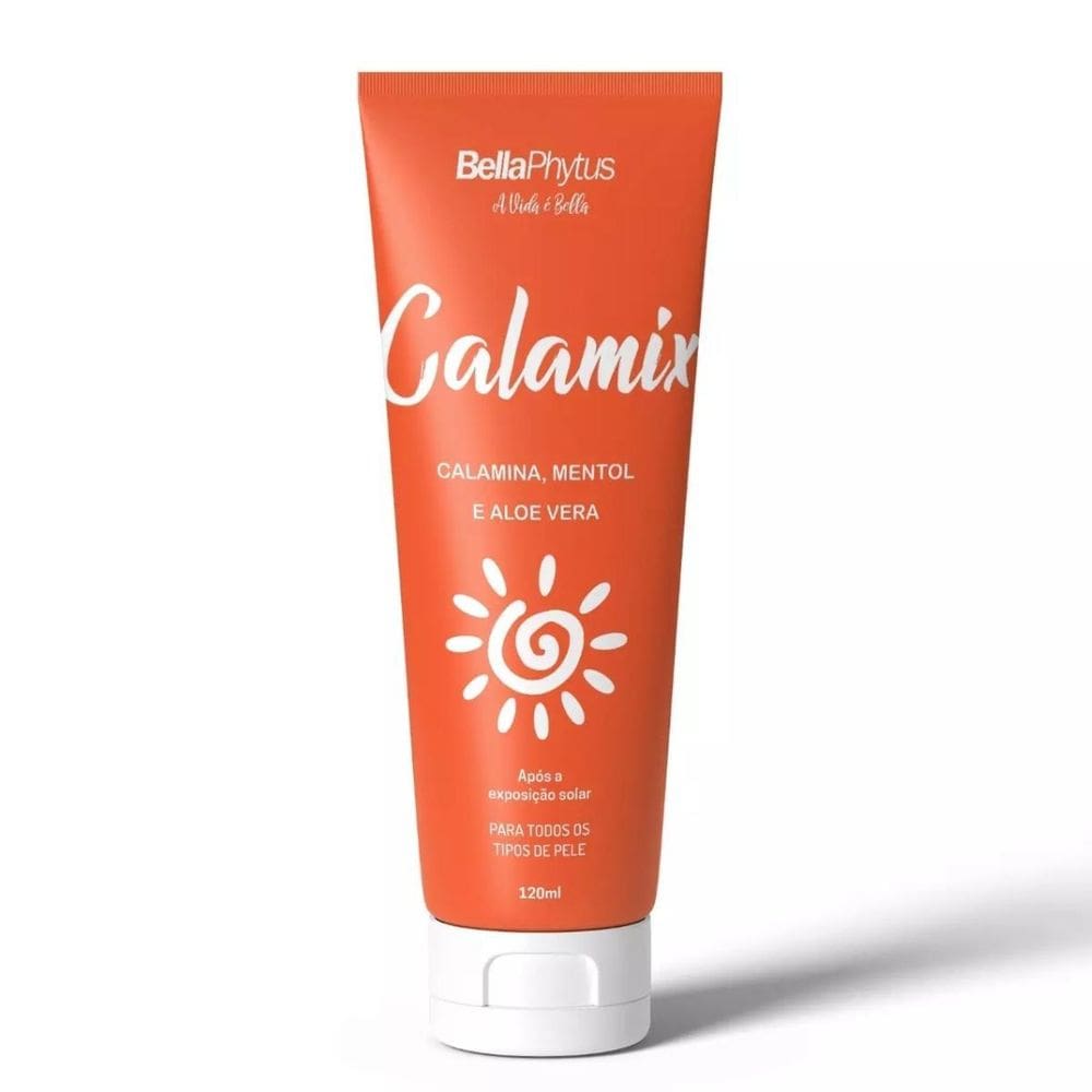 Calamix Loção Pós-Sol 120Ml Bellaphytus Hidratação E Alívio