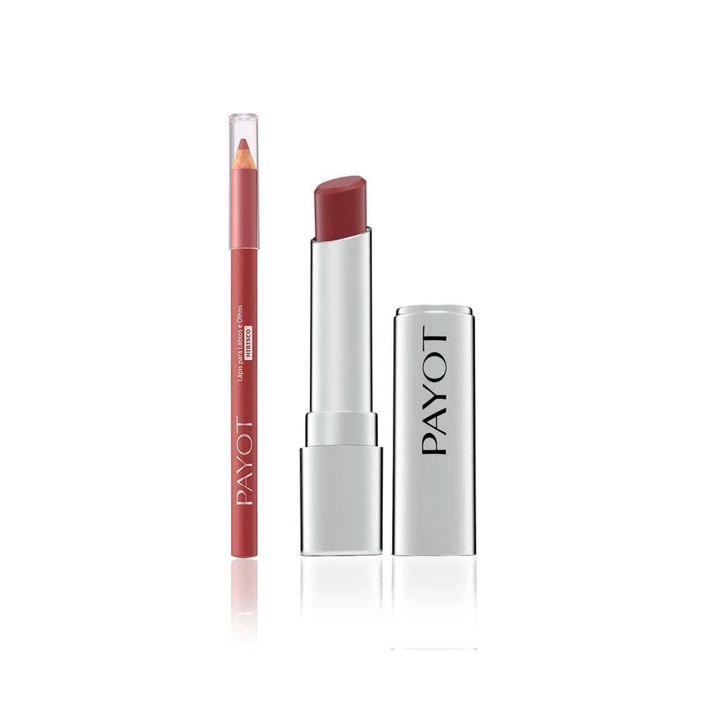 Kit Labial Payot - 8: Batom Malva + Lápis Hibisco
