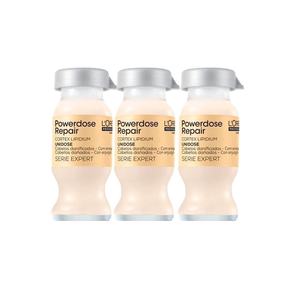 Loreal Absolut Repair Cortex Lipidium Kit - Ampola 10Mlx03Un
