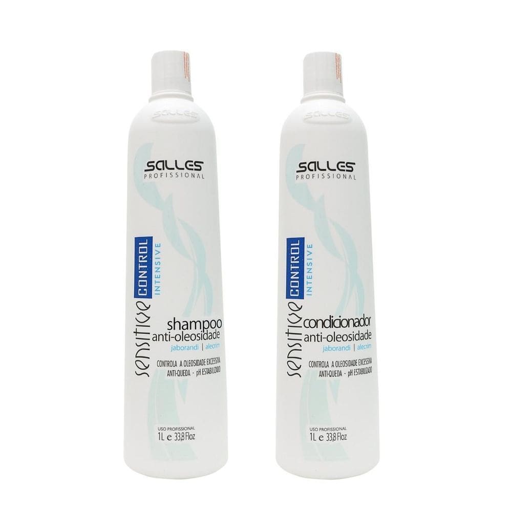 Kit Shampoo E Condicionador Sensitive Control 1L Salles Prof