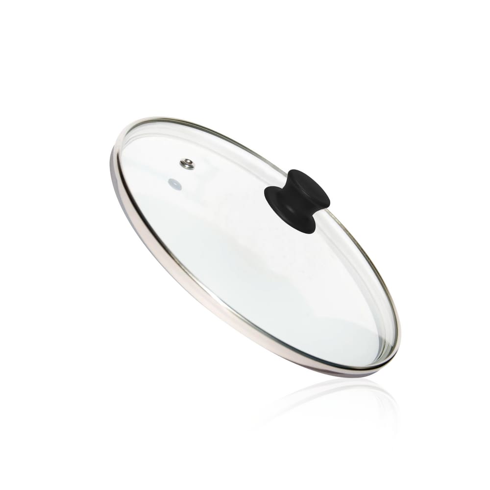 Tampa Redonda de Vidro Temperado de 37 Cm Panela E Frigideira Mk