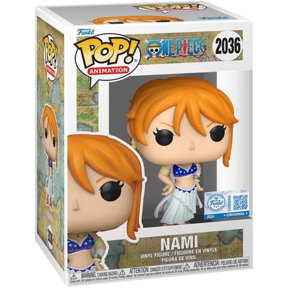 Boneco Funko Pop Nami One Piece Alabasta - Candide
