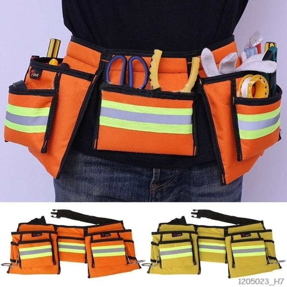 Bolsa Cinto Organizadora 9 Bolsos Material Oxford Uso Diário