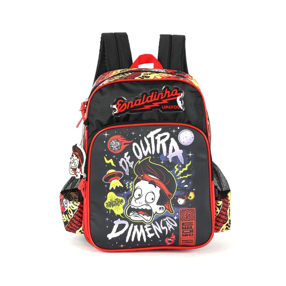 Mochila Costas Escolar Infantil Enaldinho de Outra Dimensão