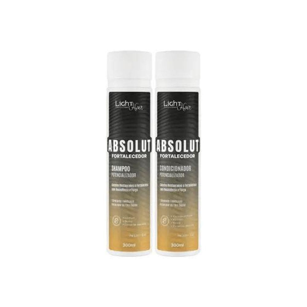 Light Hair Absolut Shampoo+Condicionador Fortalecedor