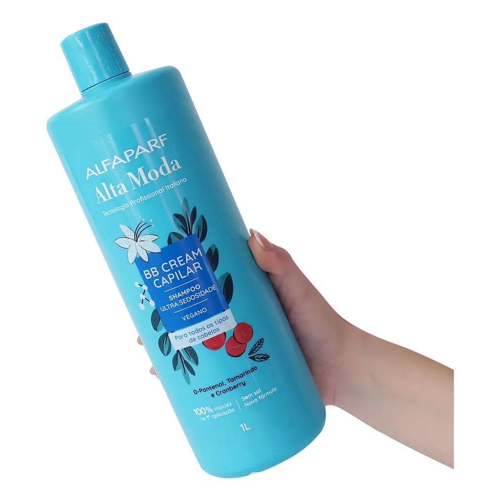 2X Shampoo Alta Moda Alfaparf Bb 10 Em 1 Cream Capilar 1L