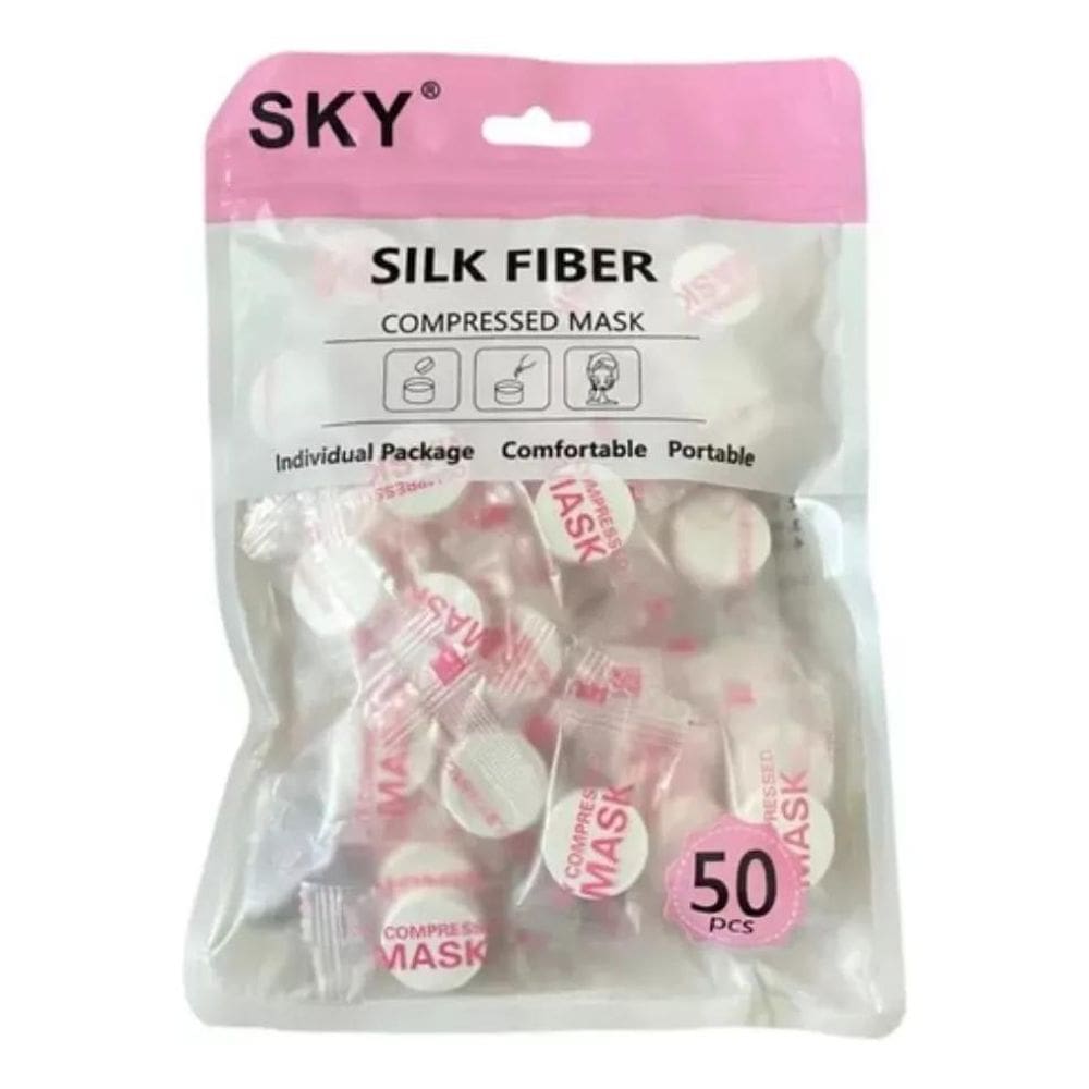 2X Máscara Desidratada Para Tratamentos Faciais 50Un