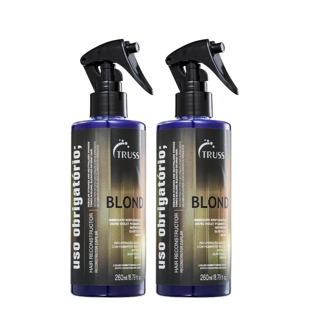 Truss Uso Obrigatório Blond Kit Reconstrutor 2X260Ml