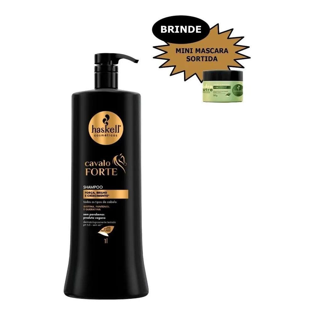 2X Shampoo Haskell Cavalo Forte 1L +