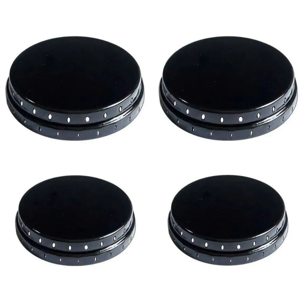 Kit 4 Tampinhas Boca Fogão Esmaltec Ágata Bali Caribe Veneza